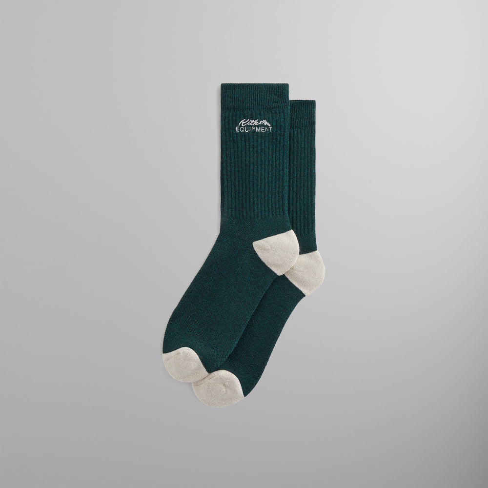 

Носки Kith Equipment Socks, цвет Stadium