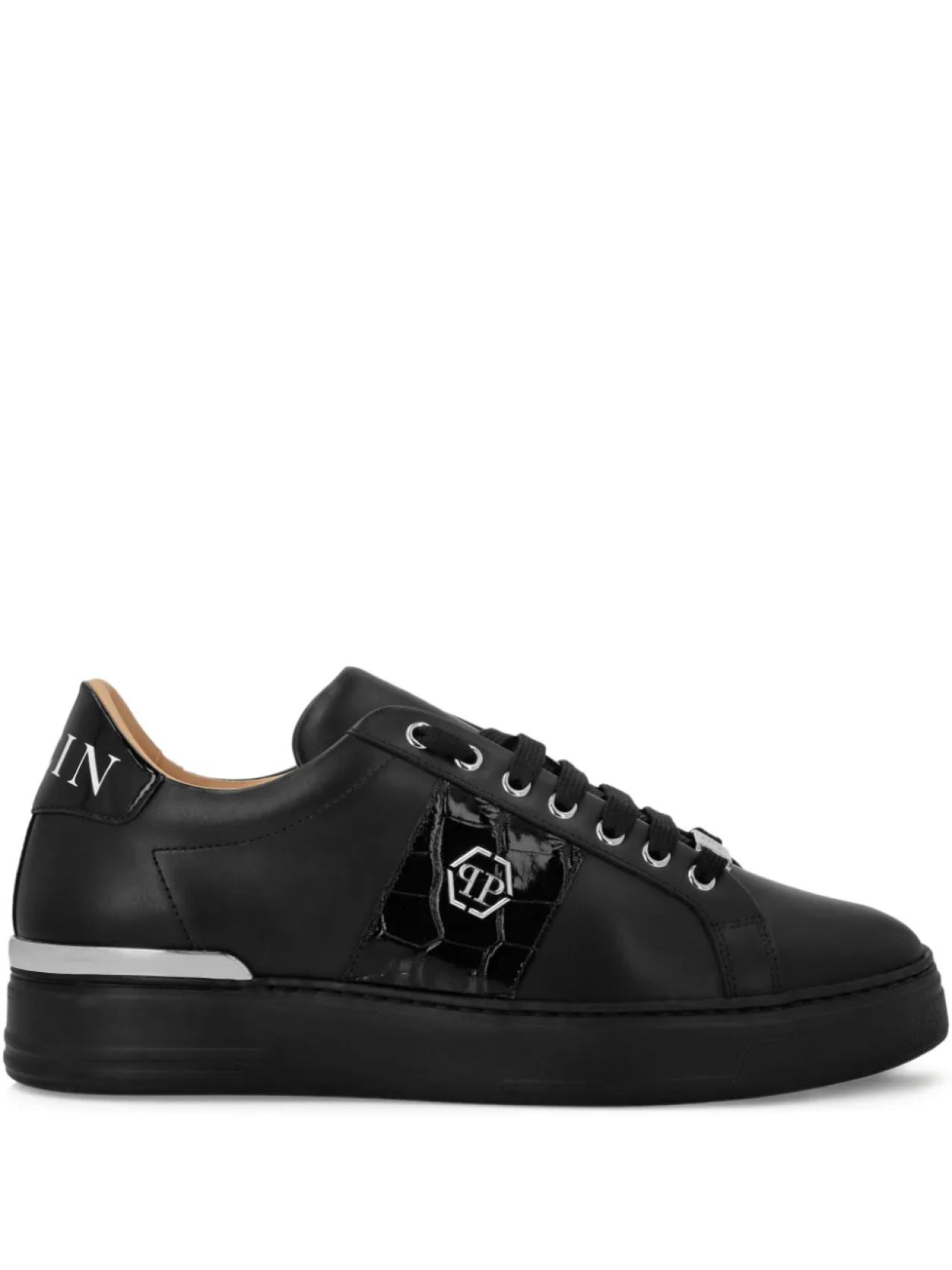

Philipp Plein кеды с логотипом Hexagon, черный