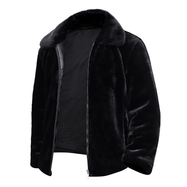 

ZIAREL Пуховик Unisex Black Lapel Thickened