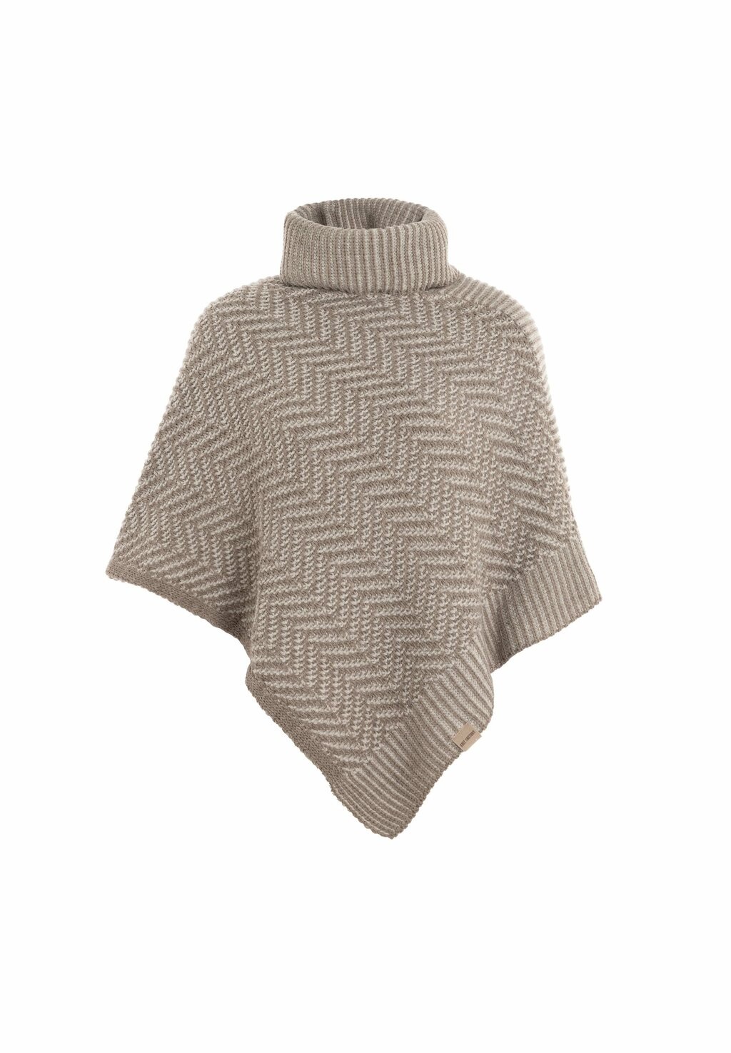 

Пончо AMBER Knit Factory, цвет Mottled Light Brown