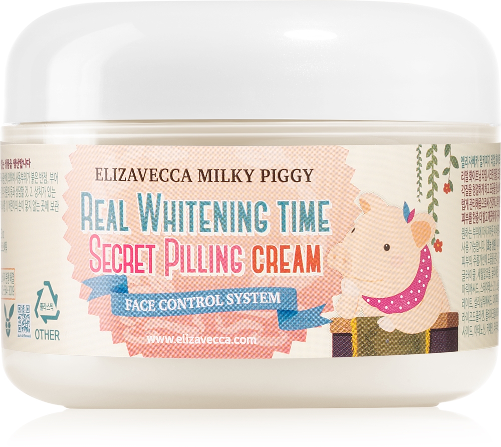 

Крем-Пилинг Milky Piggy Real Whitening Time Secret, увлажняющий и разглаживающий, с отшелушивающим эффектом Elizavecca, 100 мл