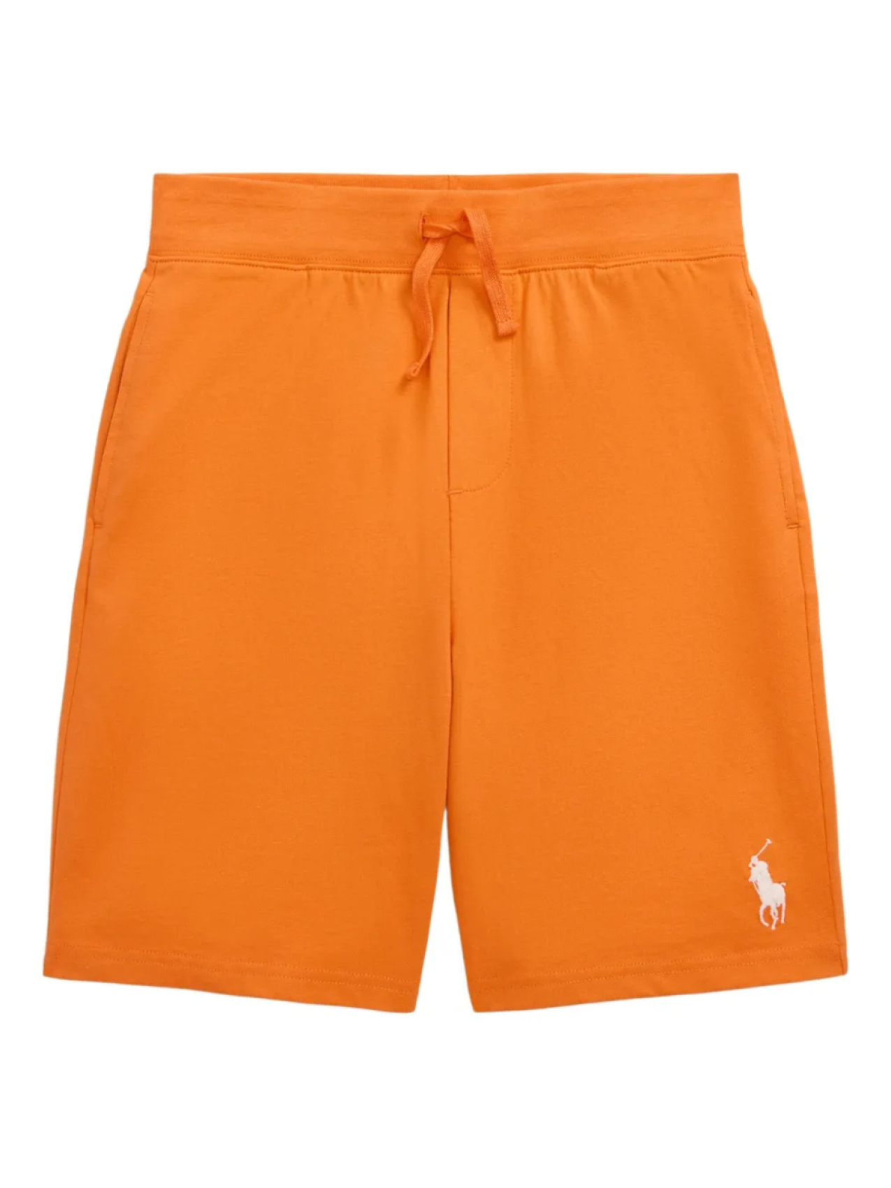 

POLO RALPH LAUREN KIDS спортивные шорты с вышивкой Polo Pony, оранжевый