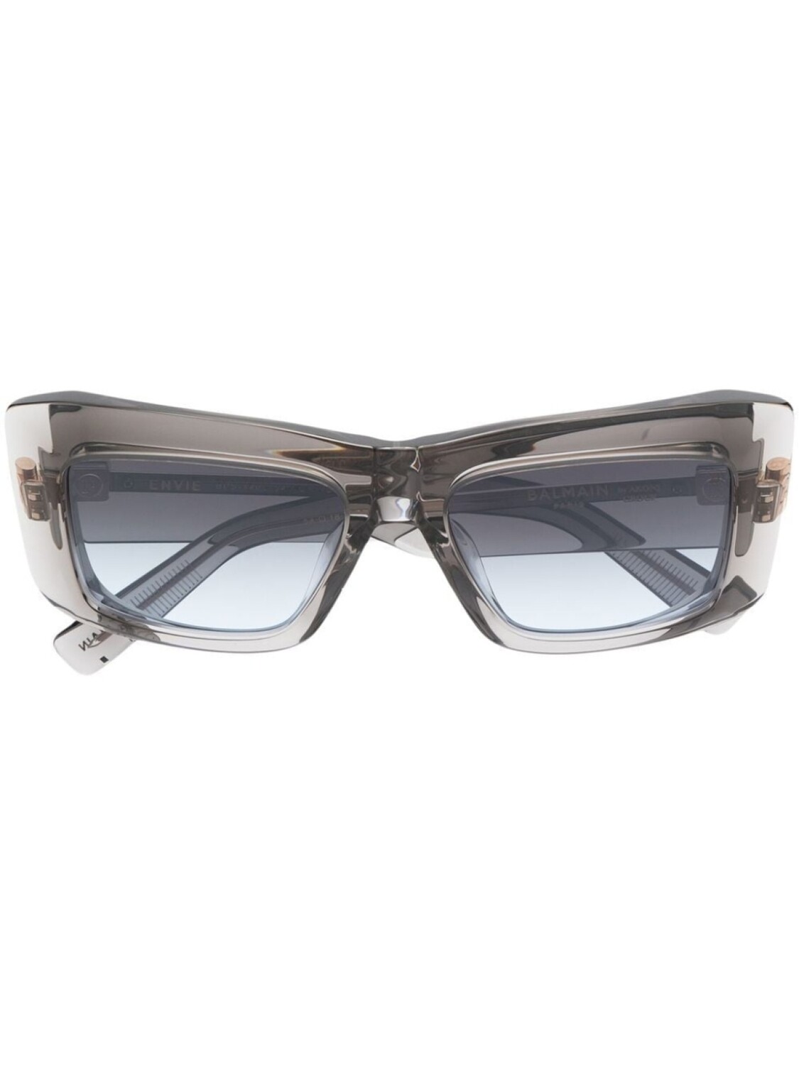 

Balmain Eyewear солнцезащитные очки B-ll в массивной оправе, серый