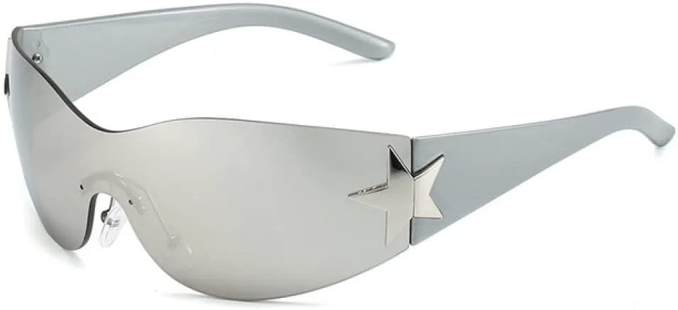 

MUTYNE Роскошные панк-спортивные солнцезащитные очки для женщин, цельные солнцезащитные очки для мужчин, защитные очки от УФ-излучения UV400, модные очки, C9