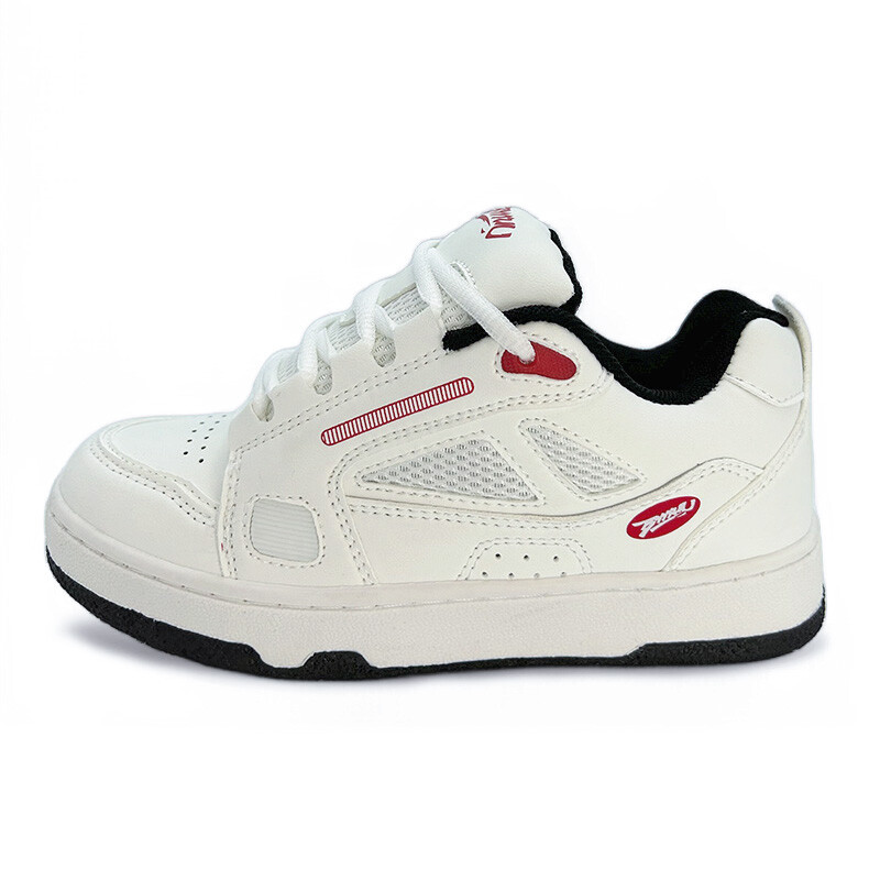 

Кроссовки ITGI Skateboarding Shoes Unisex Low-top Red, белый/красный