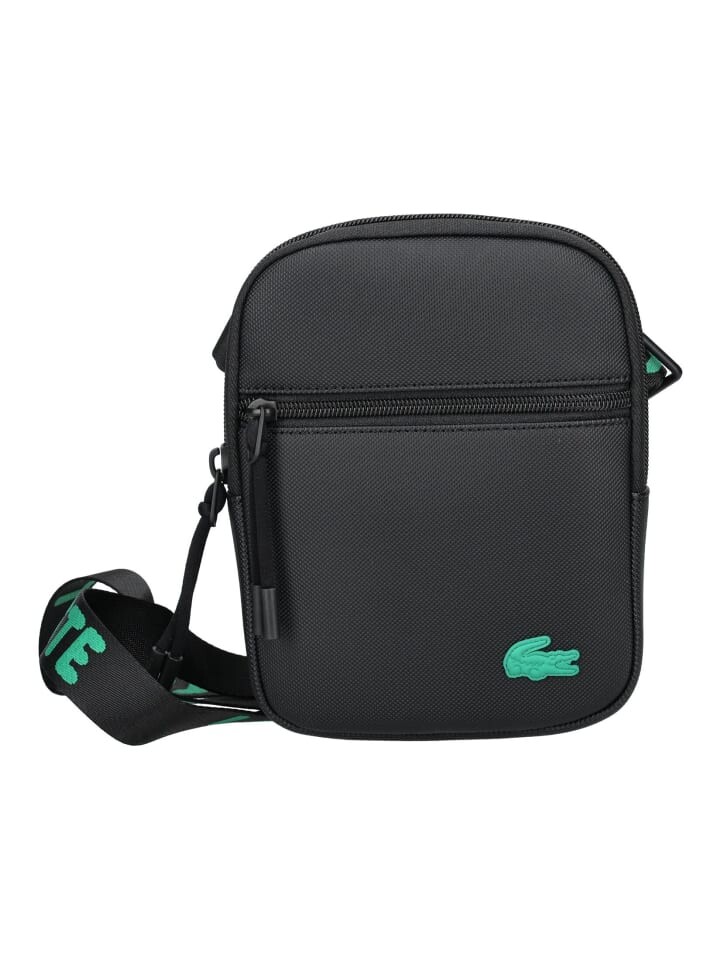 

Наплечная сумка Lacoste Taschen, цвет Schwarz/Grün
