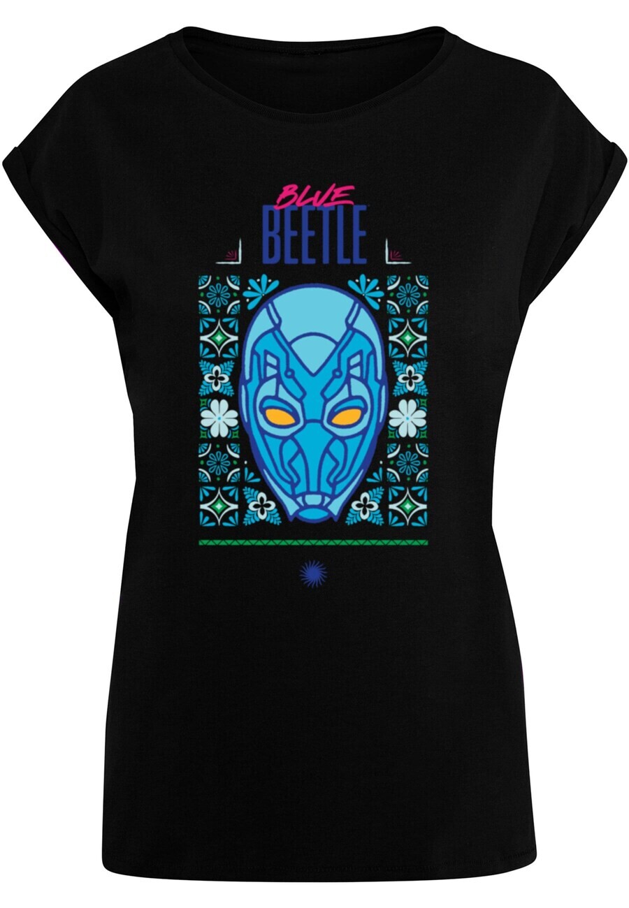 

Футболка ABSOLUTE CULT Shirt Blue Beetle - Helmet, черный