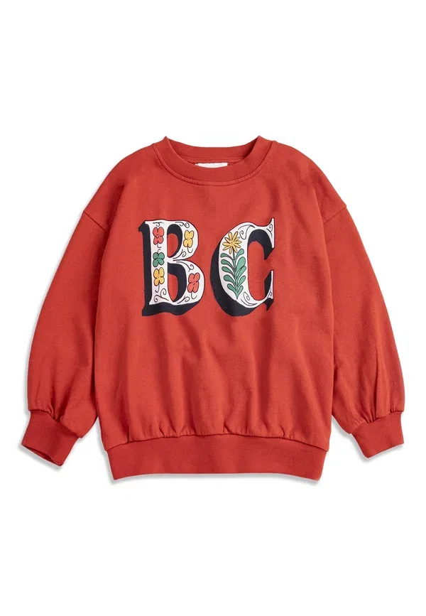 Свитшот Bobo Choses Spring Letters, красный — фото 4