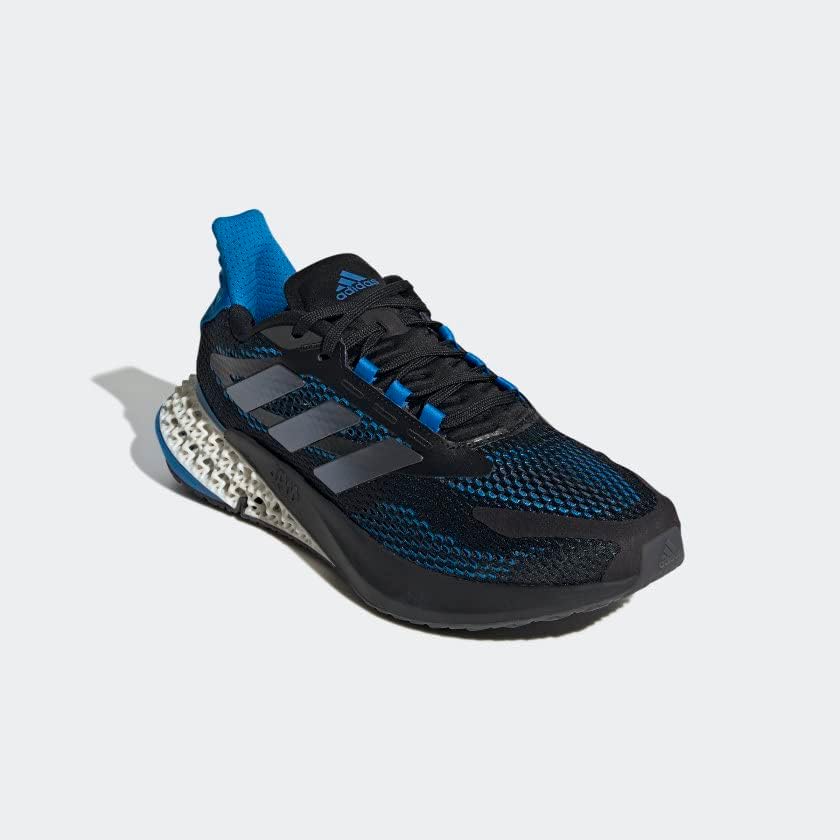 Кроссовки adidas Men's 4DFWD 2, черный/синий/серый — фото 4