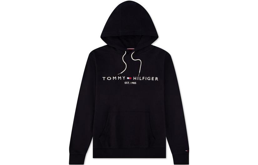 

Хлопковый худи Tommy Hilfiger, синий