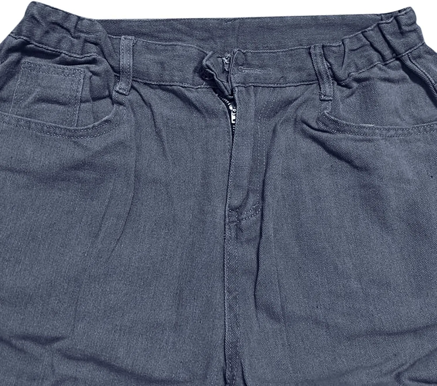 Джинсы свободные Y2K Hip Hop, Grey — фото 3