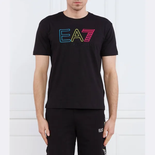 

Футболка стандартного кроя Ea7, черный
