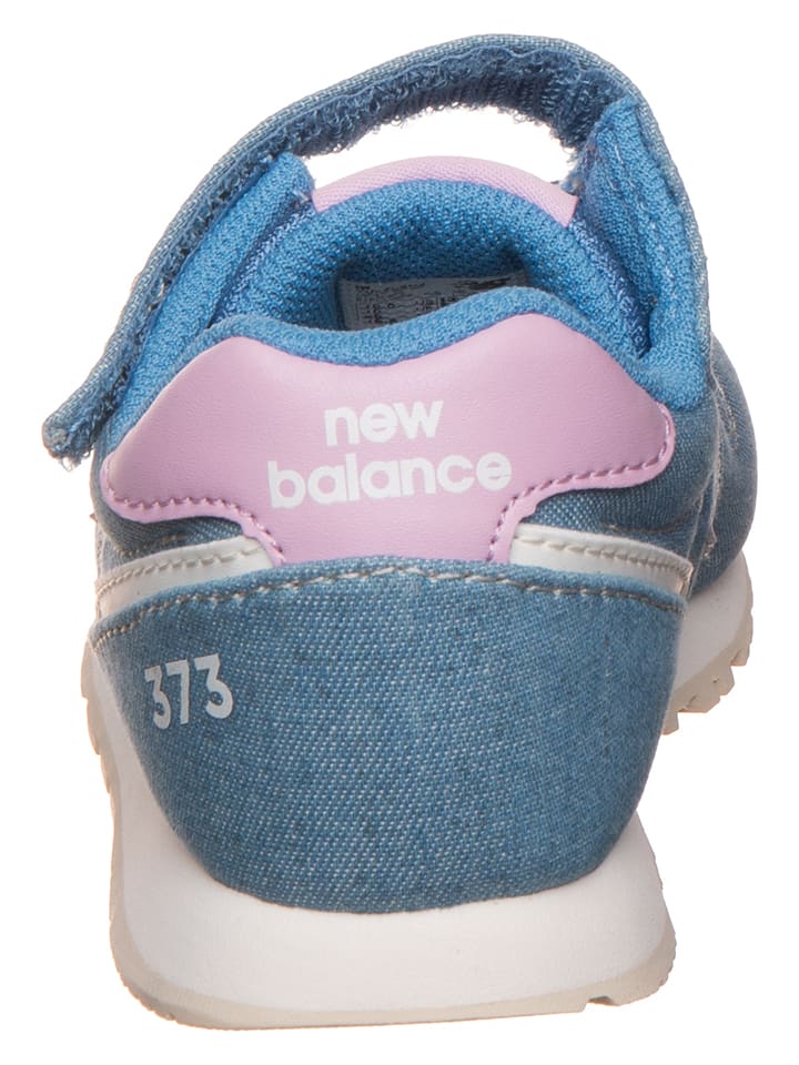 Кроссовки на шнуровке New Balance, синий — фото 3