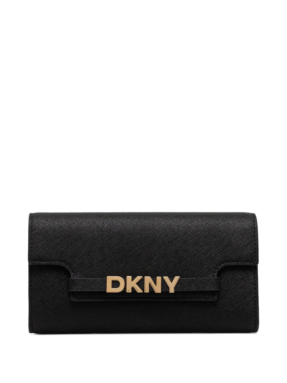 

Кошелек с логотипом Dkny, черный