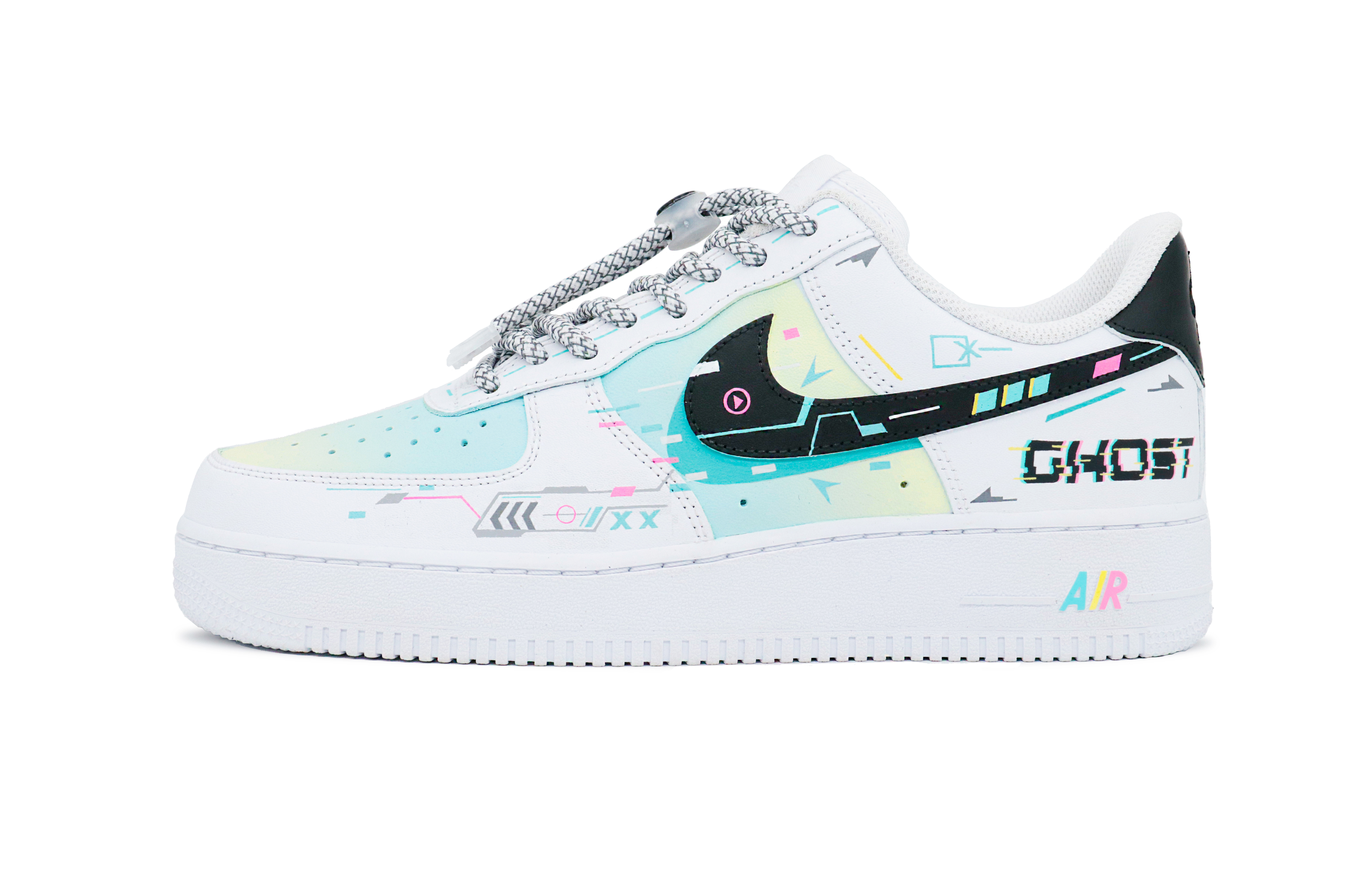 

Nike Кроссовки для скейтбординга Air Force 1, мужские, низкие, белые