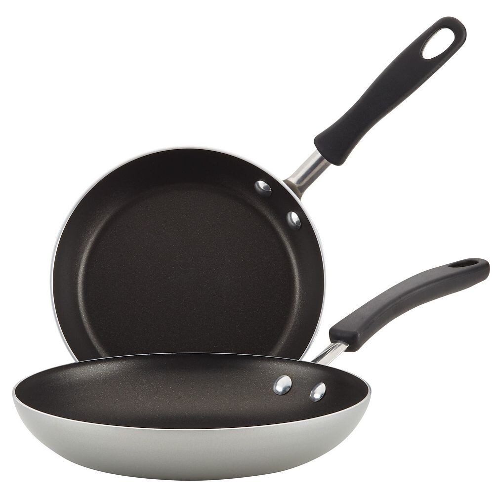 

Farberware Cookstart Aluminium DiamondНабор сковород с антипригарным покрытием Max из 2 предметов, серый