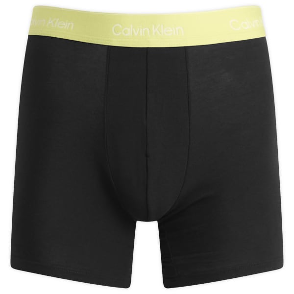 Боксерские трусы Icon - комплект из 5 штук Calvin Klein, черный, синий, зеленый & серый — фото 2