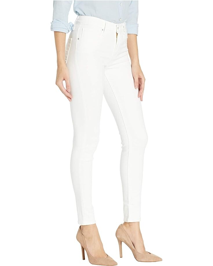 Женские джинсы Levi's Womens 721 High Rise Skinny, белый — фото 4