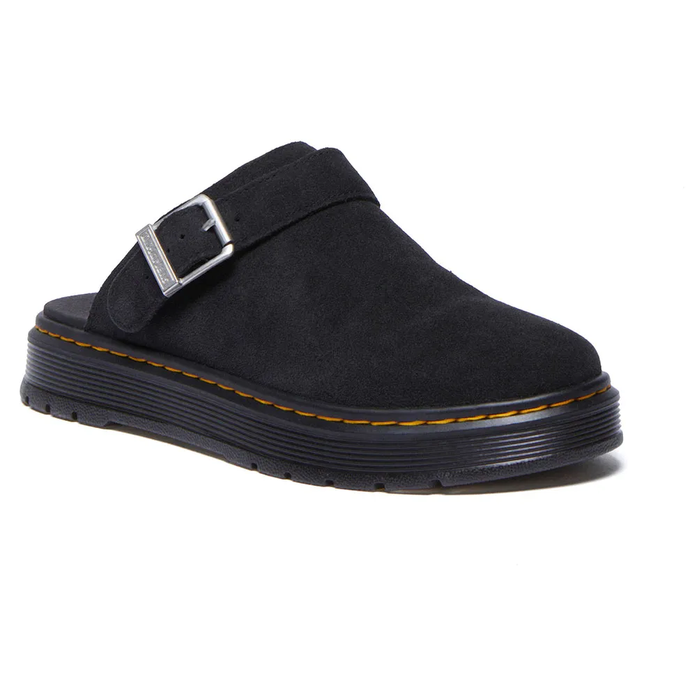 

Замшевые тапочки Dr Martens Brookline Mule Bronx, черный