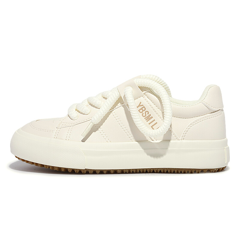 

Кеды, скейтборд обувь женская низкая бежевая Shen Linsen