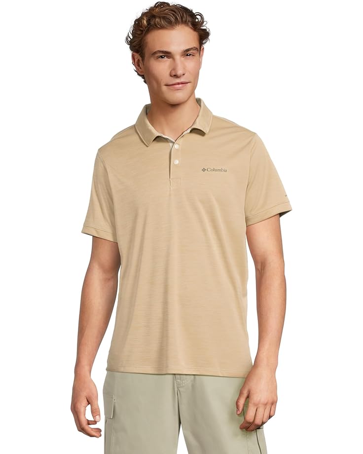 

Поло Columbia Sage Peak Knit Polo, цвет Dark Stone Heather
