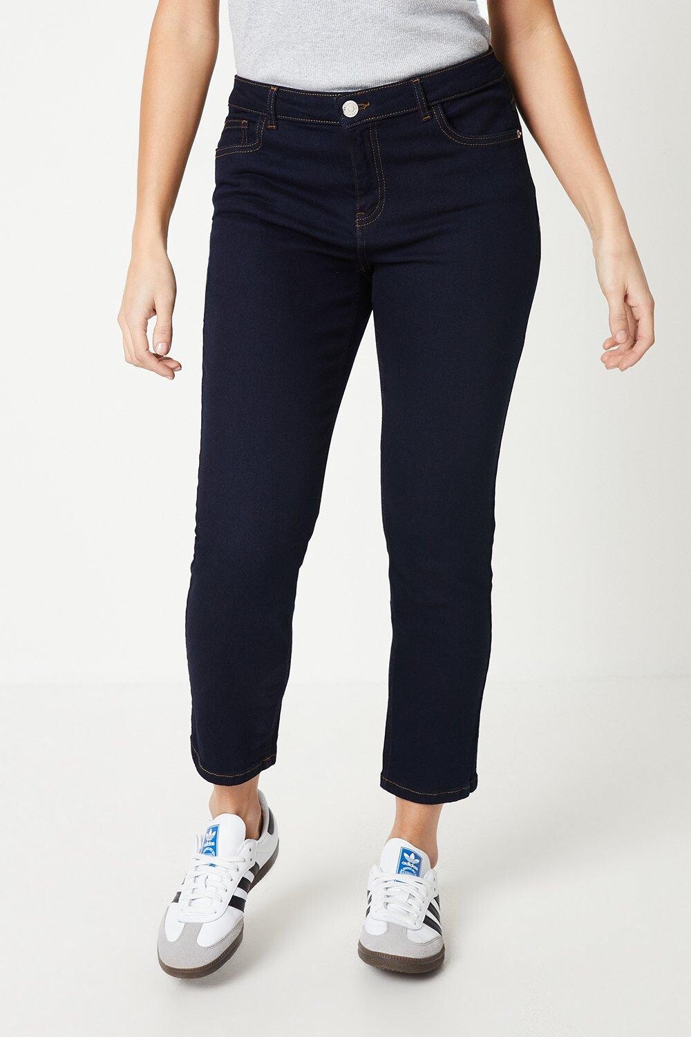 

Узкие джинсы стрейч Petite Comfort Dorothy Perkins, синий