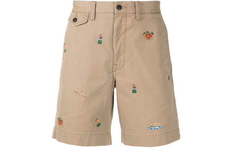 

Повседневные шорты мужские хаки Polo Ralph Lauren
