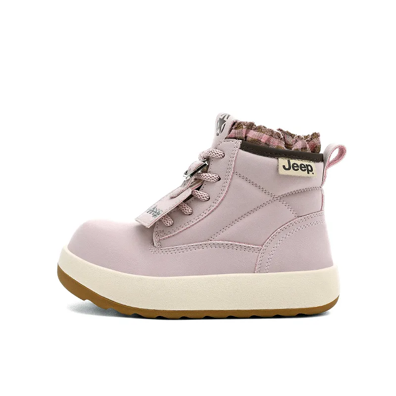 Винтажный дизайн чиби с подкладкой из флиса для осени и зимы Jeep, Amber Brown[Unlined Shoes] — фото 3