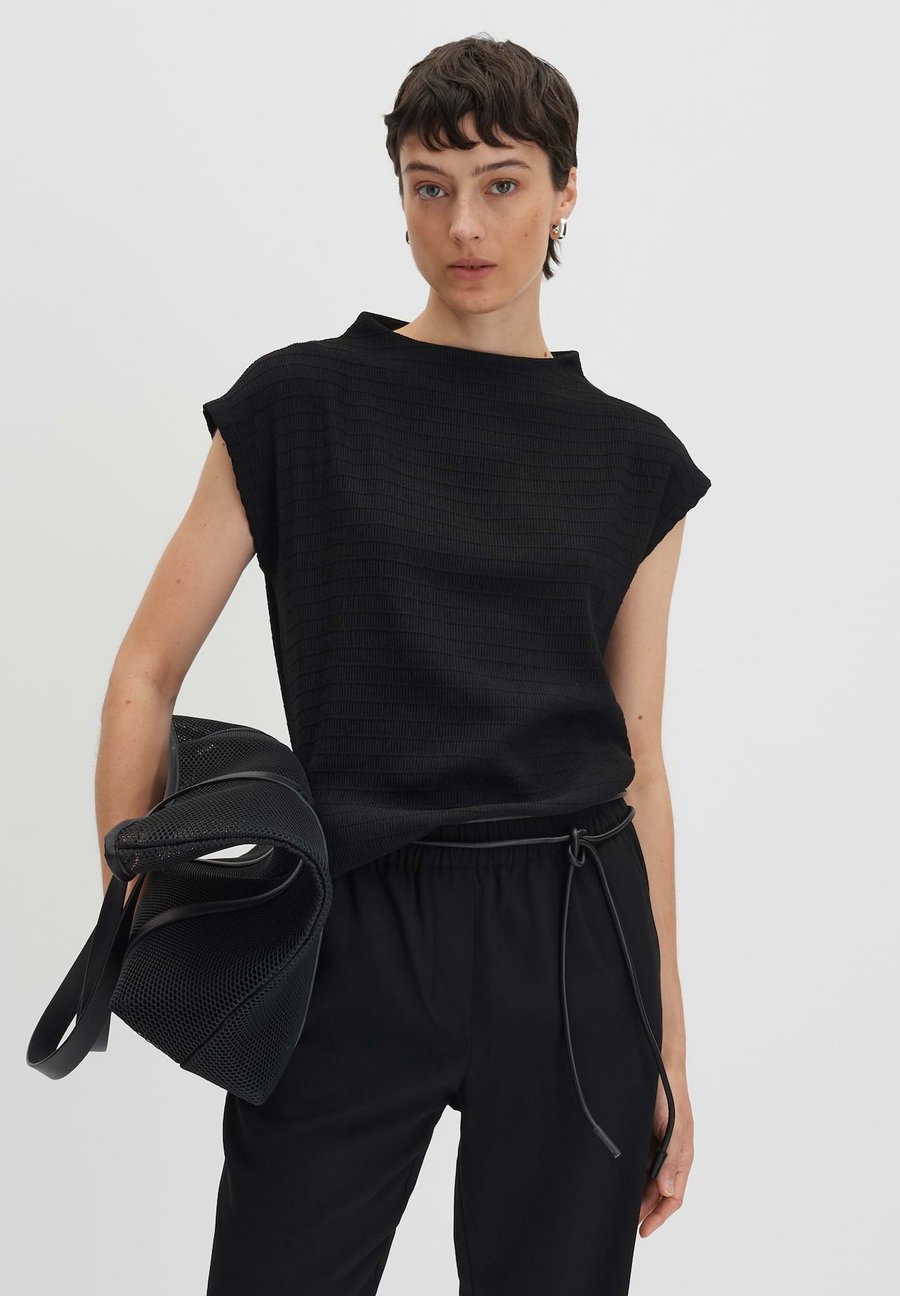 

Блуза someday. RIBBED 3D STRUCTURE, Black