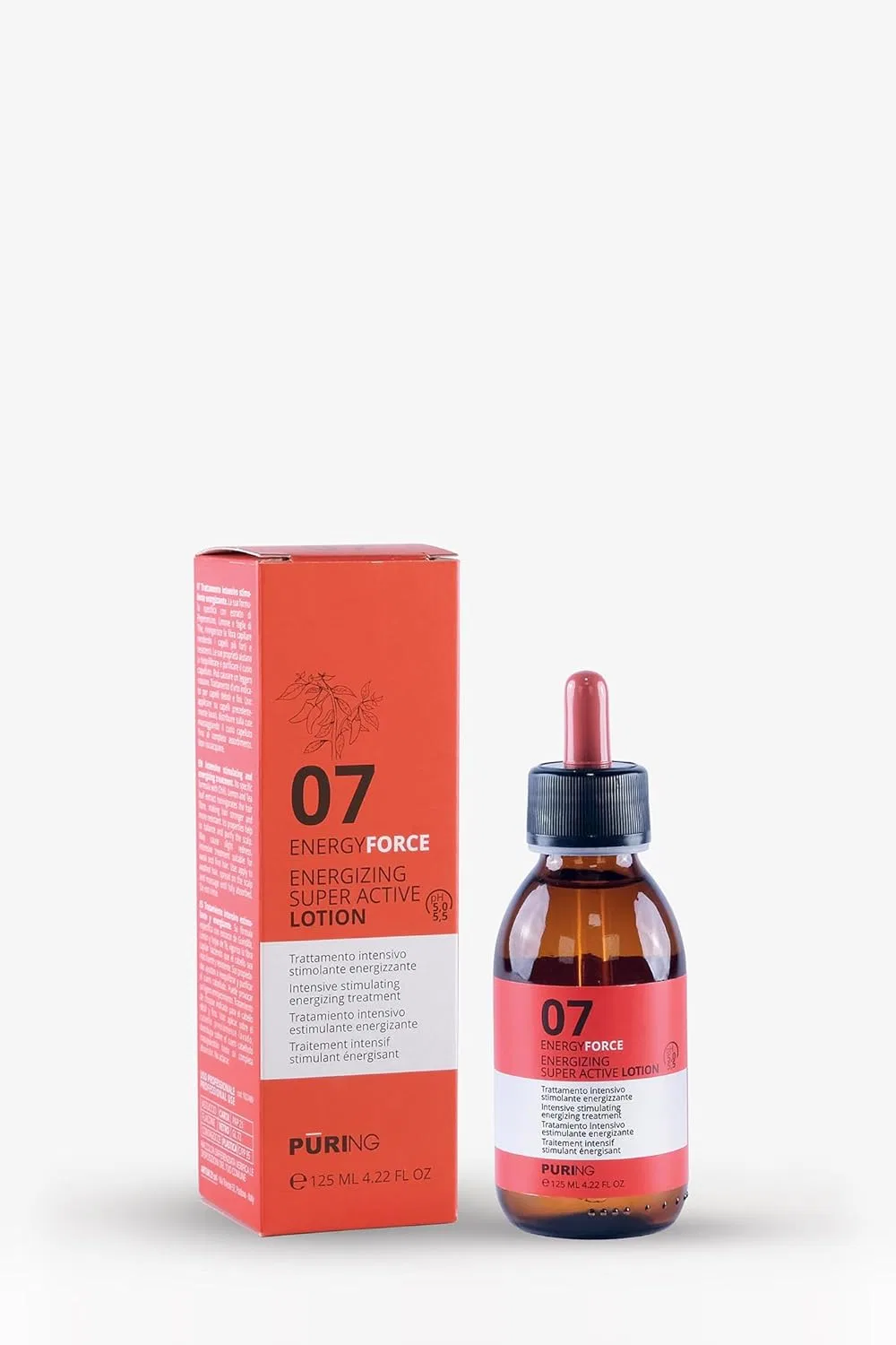 Интенсивный тонизирующий лосьон для волос 07 Energyforce Superactive Lotion, 125 мл Puring