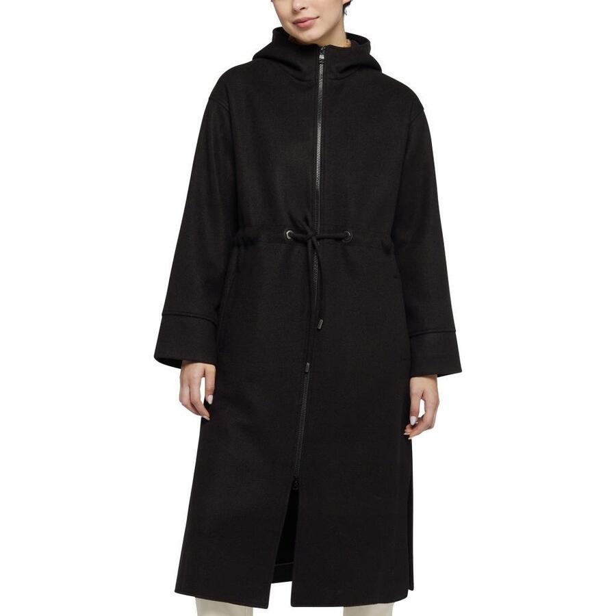 

Куртка Geox модель W Doralea Long Coat цвет черный