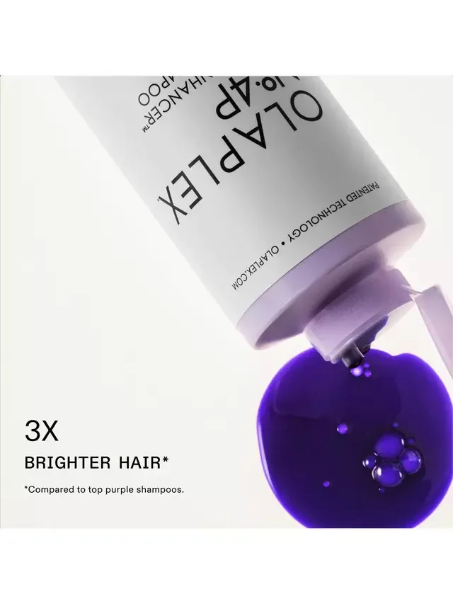 Тонирующий шампунь для осветления волос No.4P Blonde Enhancer, 250 мл Olaplex — фото 4