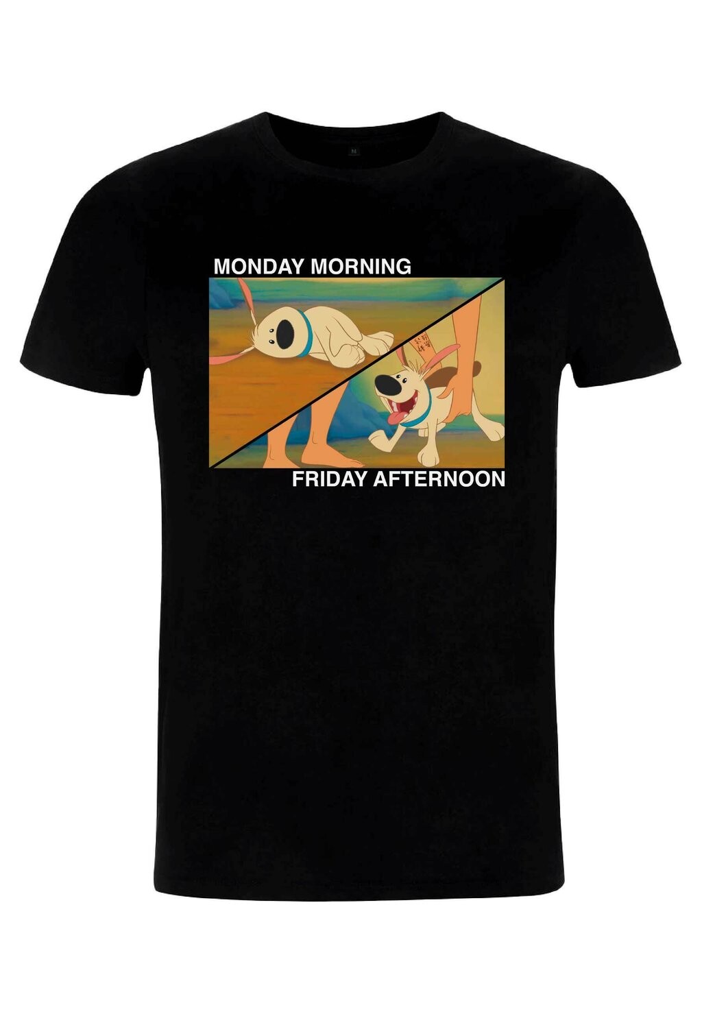 

Футболка с принтом MULAN MONDAY TO FRIDAY UNISEX Henry Tiger, черный