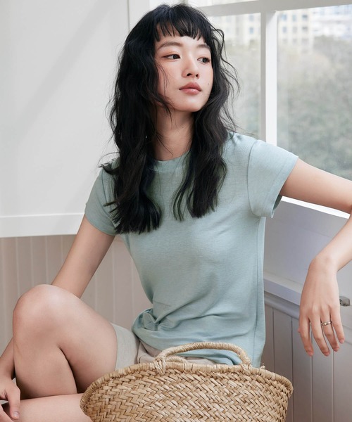 

Женская футболка с коротким рукавом, круглым вырезом, однотонная Cinderella