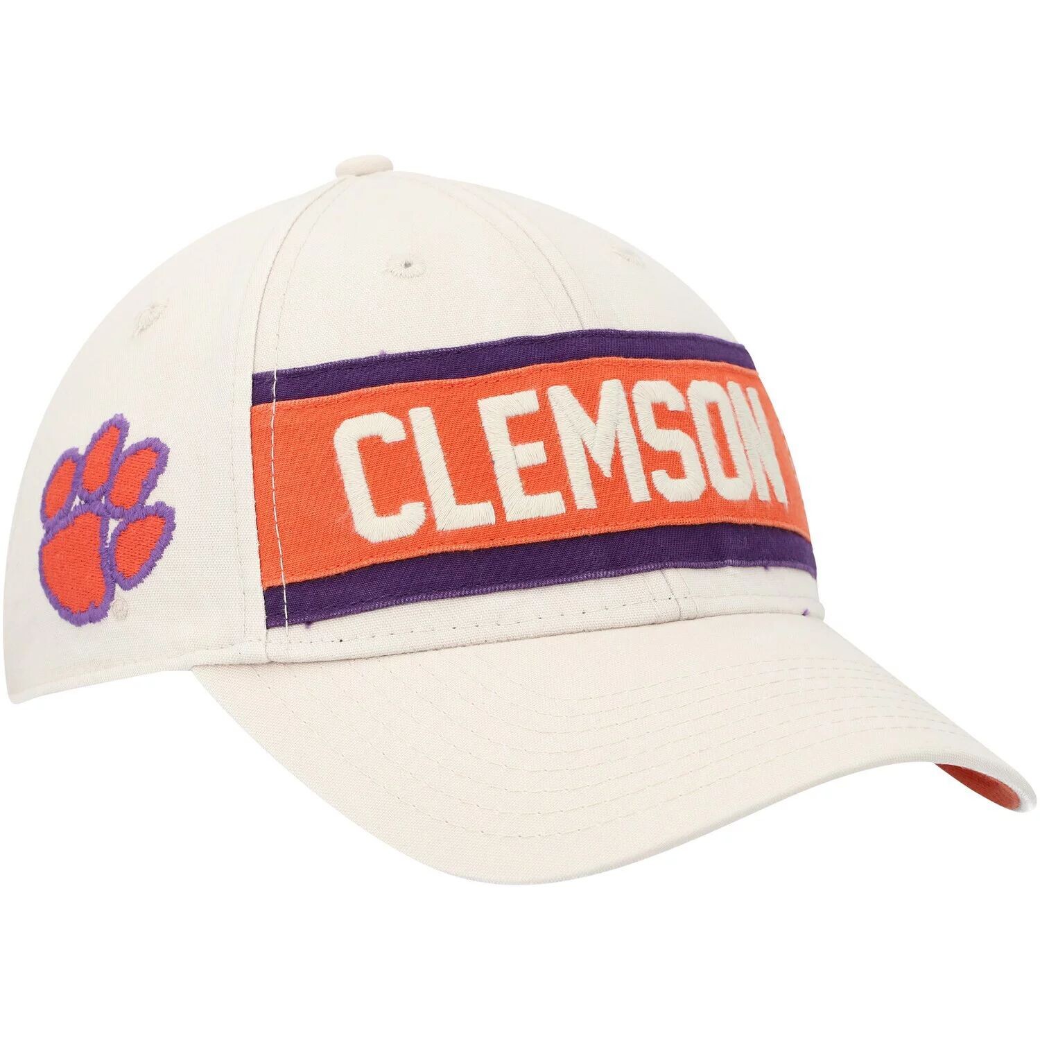 

Мужская кремовая регулируемая кепка '47 Clemson Tigers Crossroad MVP