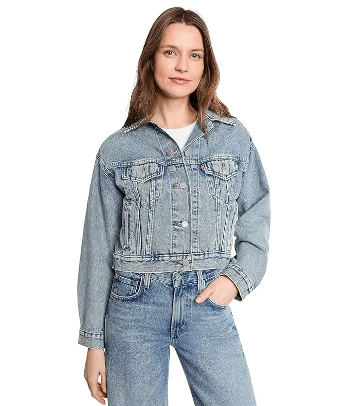 Куртка кроп Shrunken 90s Trucker Levi's Womens, Main Character