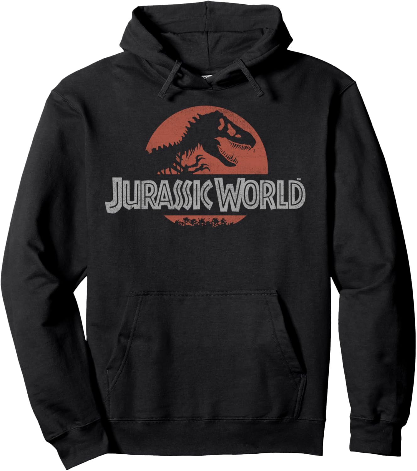 

Худи Jurassic World Classic с красным логотипом, черное, Черный, Худи Jurassic World Classic с красным логотипом, черное