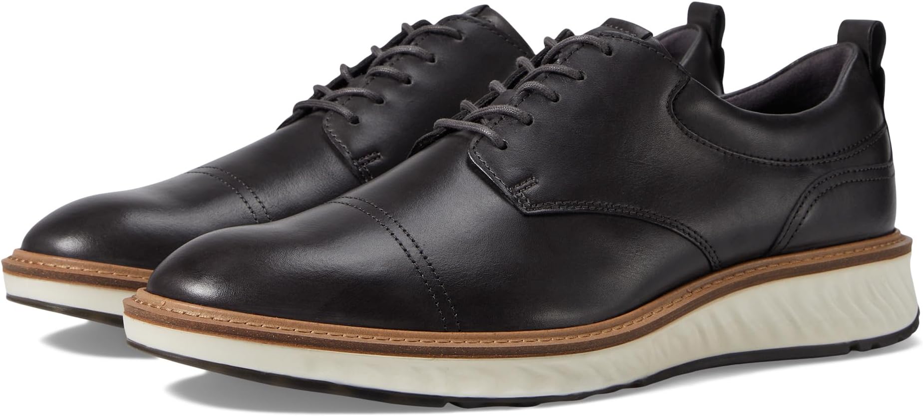 

Оксфорды ST.1 Hybrid Cap Toe Oxford ECCO, цвет Magnet