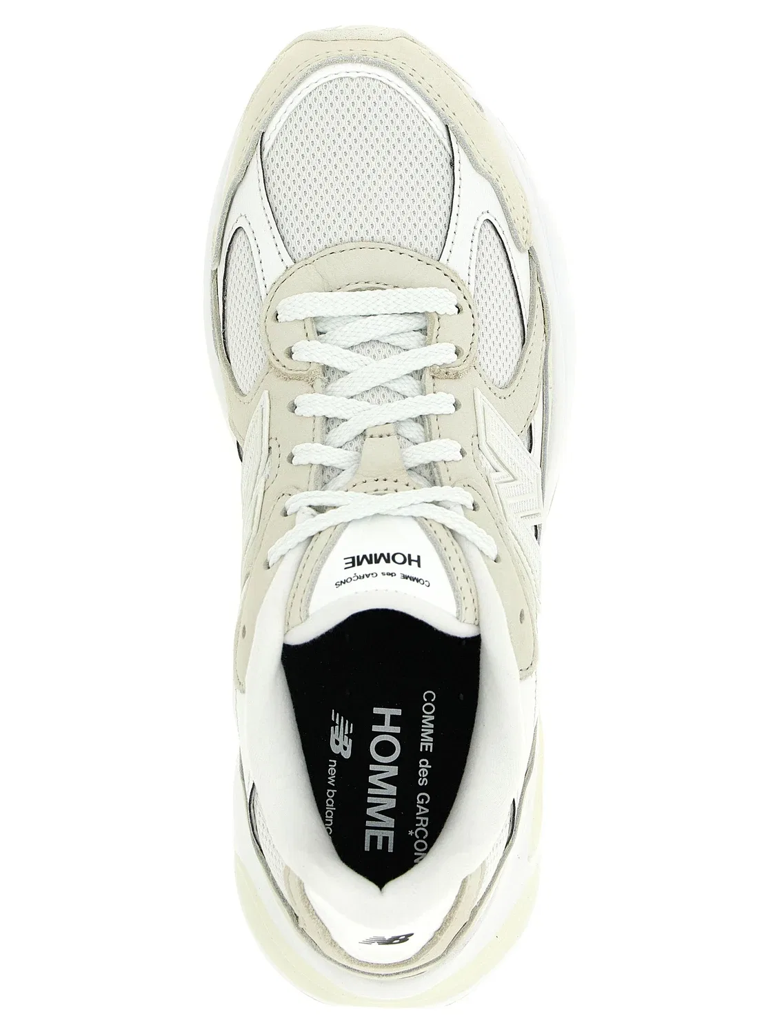 Кроссовки CommeDesGarçons x NewBalance 'Abzorb2010' COMME DES GARҪONS HOMME, бежевый — фото 4
