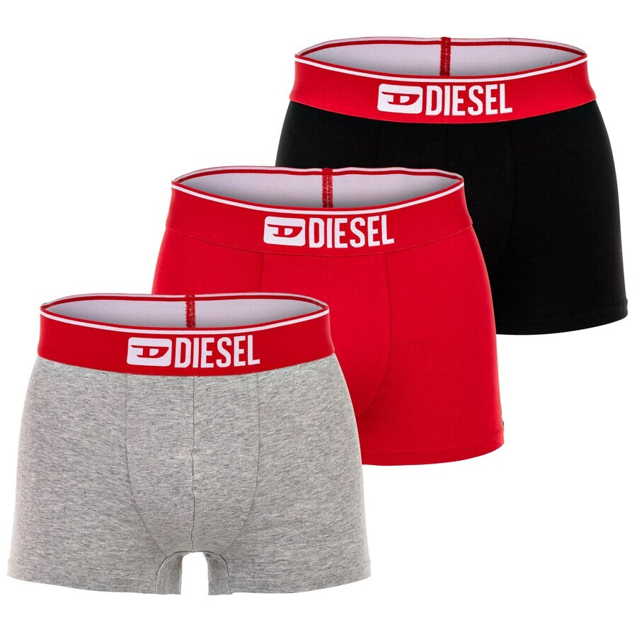

Трусы DIESEL Boxer shorts, цвет mottled grey/red/black