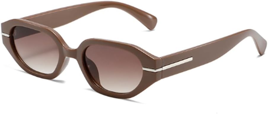 

Солнцезащитные очки с цветочным узором, обрамляющим мрамор, мужские и женские, с декоративными многоугольными линзами в виде рисовых косточек Weloveushop, Solid Tea Frame Double Tea Flakes