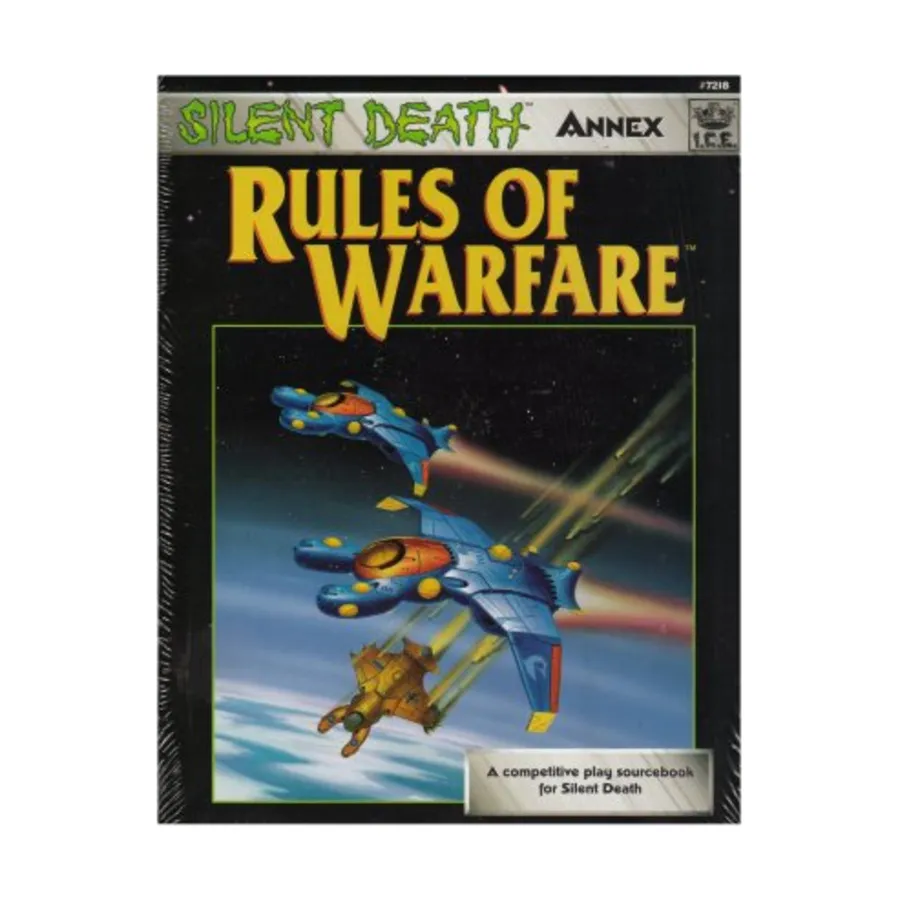 

Rules of Warfare #1, Silent Death (I.C.E.), мягкая обложка