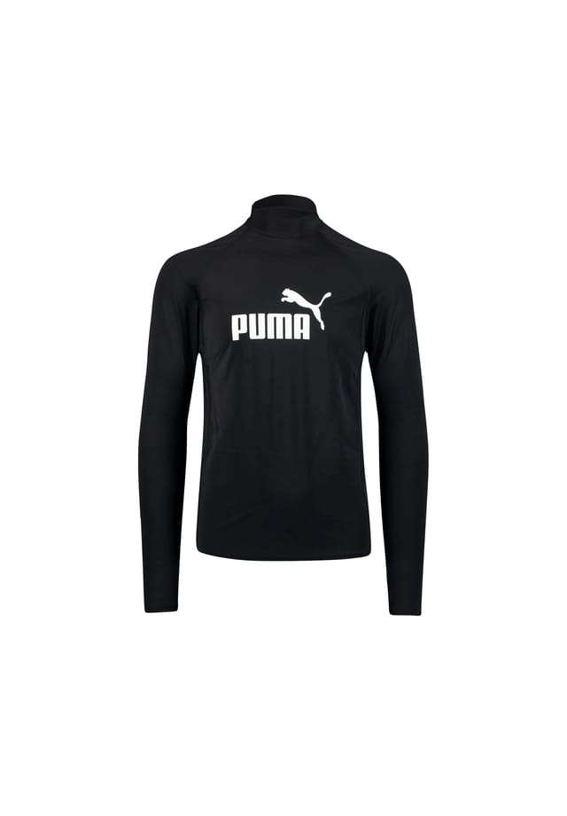 

Рубашка с длинными рукавами и воротником-стойкой Puma, черный