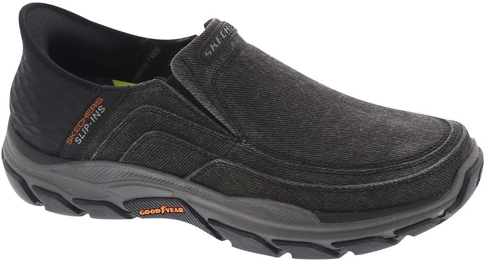 Мужские лоферы Skechers Respected Holmgren, белый/черный — фото 2