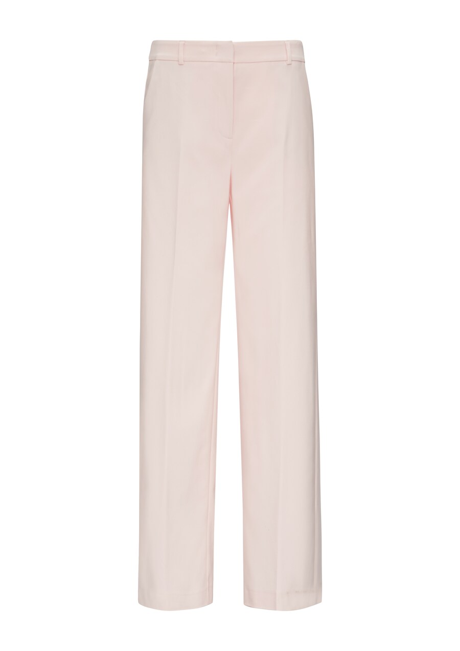 

Широкие брюки со складками COMMA, Pastel pink