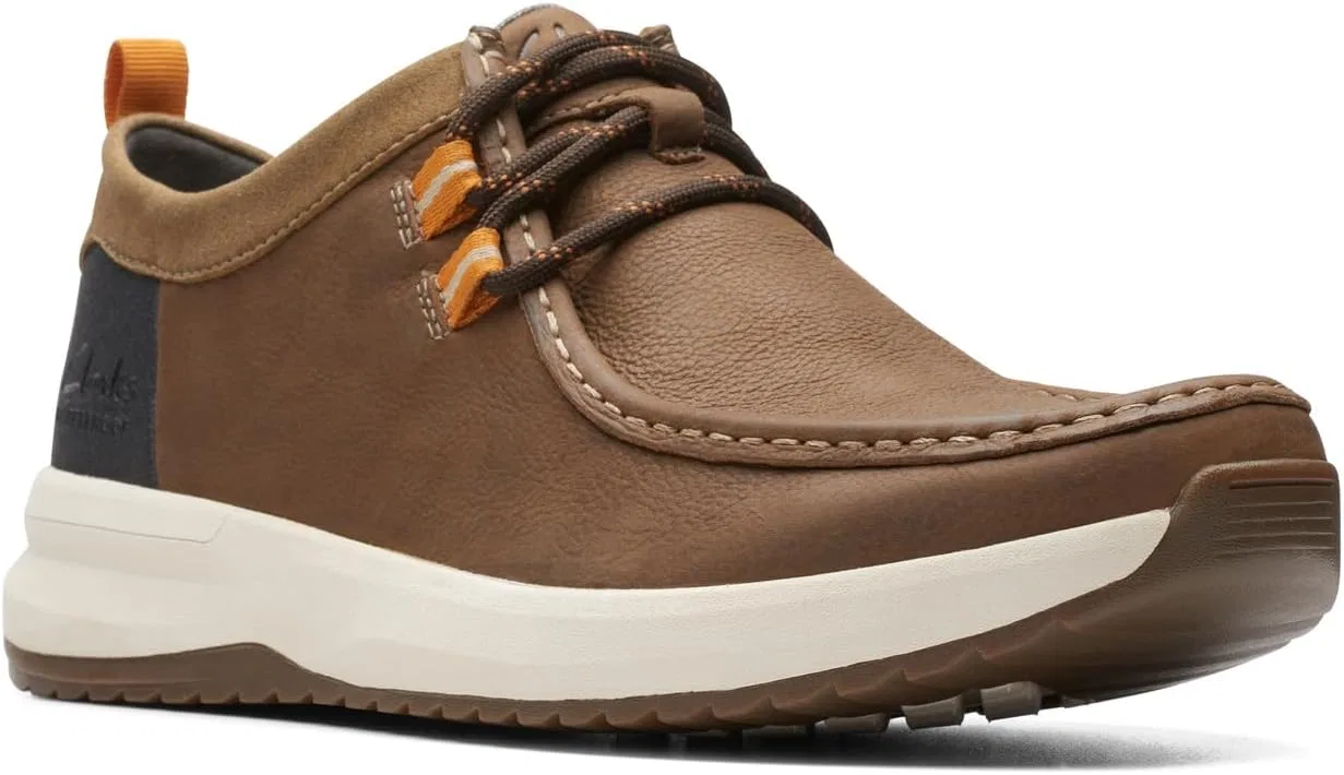 Ботинки Clarks Wellman MocOxford, Cola Leather — фото 2