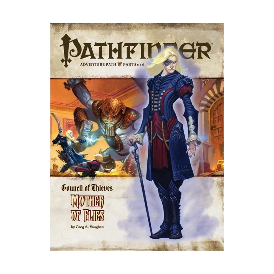

#29 "Council of Thieves #5 - Mother of Flies", Pathfinder Roleplaying Game (1st Edition) - Adventure Path #001 - #030, мягкая обложка