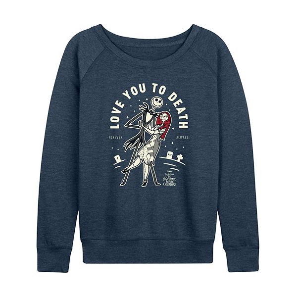 

Женская футболка с длинным рукавом The Nightmare Before Christmas Jack & Sally Disney, Heather Indigo, Фиолетовый, Женская футболка с длинным рукавом The Nightmare Before Christmas Jack & Sally Disney, Heather Indigo