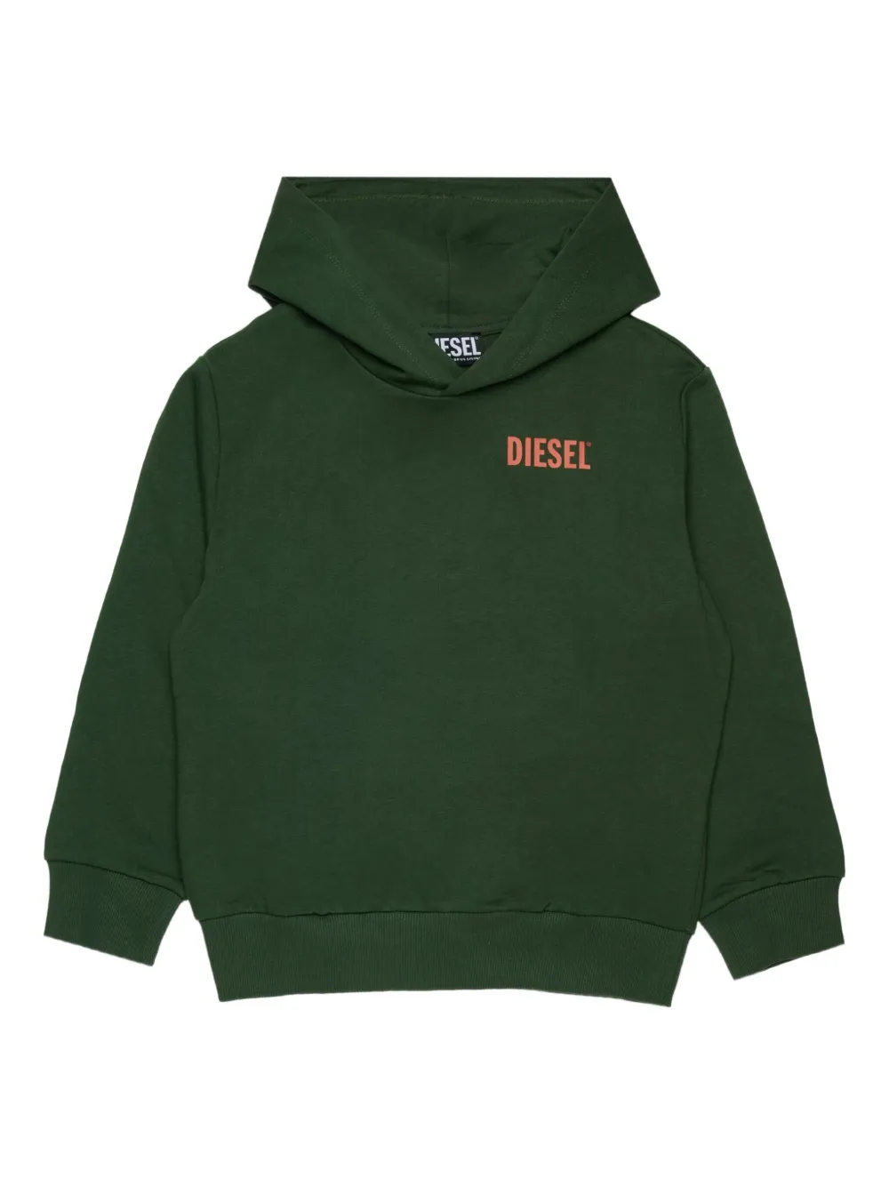 

Худи с логотипом Diesel Kids, зеленый