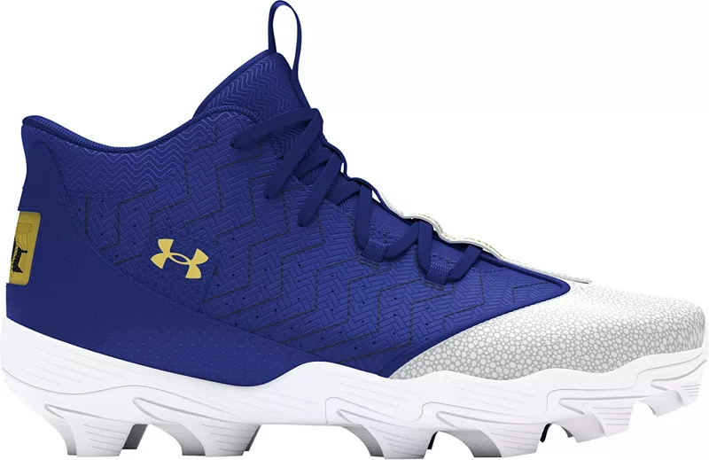 

Мужские бейсбольные бутсы Under Armour Harper 9 RM, цвет White/Royal
